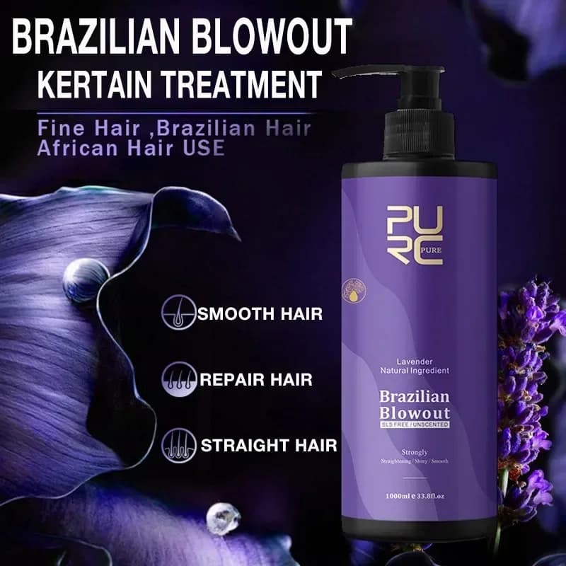 1000ml Balsamo per capelli Raddrizzamento dei capelli Ammorbidente Capelli secchi Irritato Cheratina Riparazione Lavanda Olio da forno Balsamo Moda