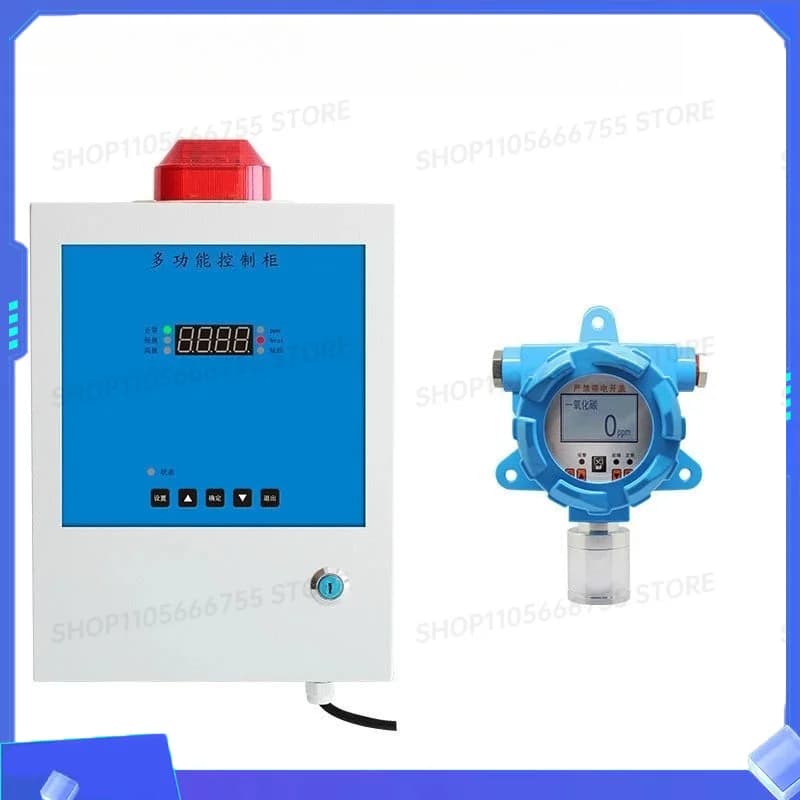 Carbon monoxide concentration detector, industrial gas detector, anti poisoning measures