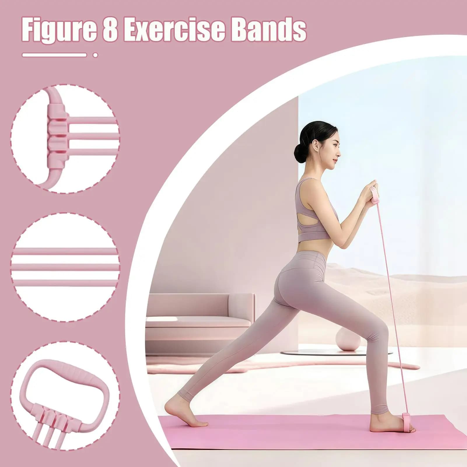 Exercise Facades Strength Fitness Elastic Waist 6 Levels Strength Training Thoracic Expander Equipment for Shoulder Training