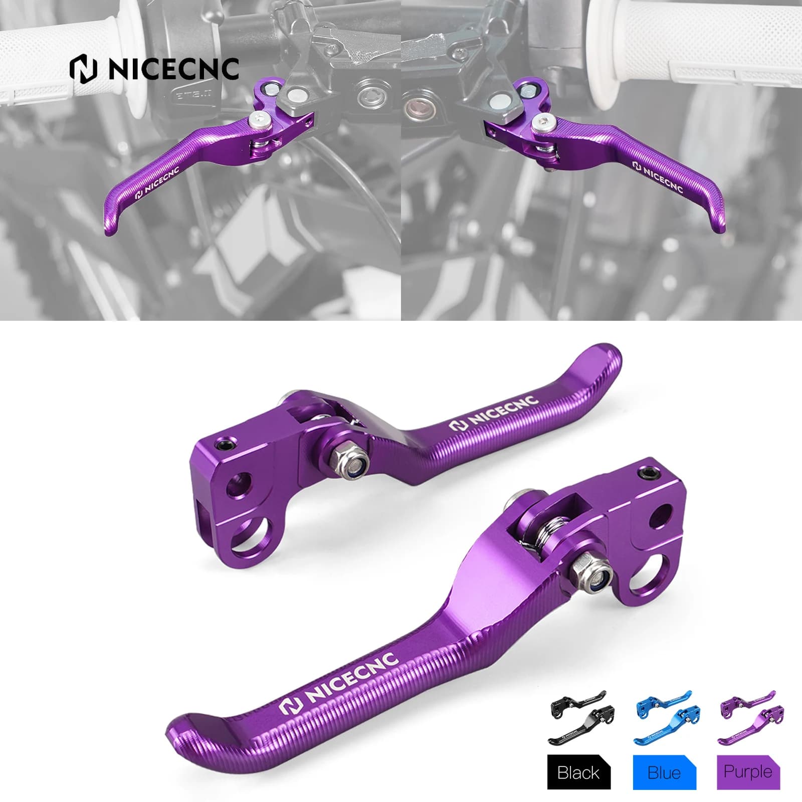 NICECNC Per Surron Light Bee XS L1E Per Segway X160 X260 Motocross Pieghevole Anteriore Leve Freno Posteriori Elettrico Dirt Bike