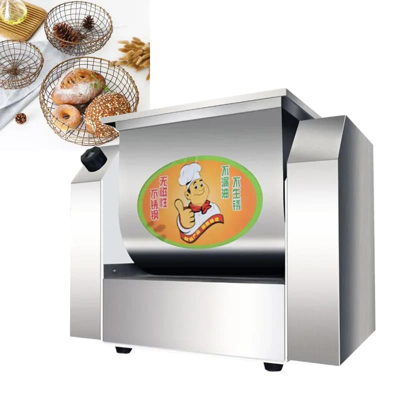 Impastatrice Automatica 5kg, 7kg, 10kg 220v, Mixer Commerciale per Farina, Macchina per Impastare Pasta e Pane