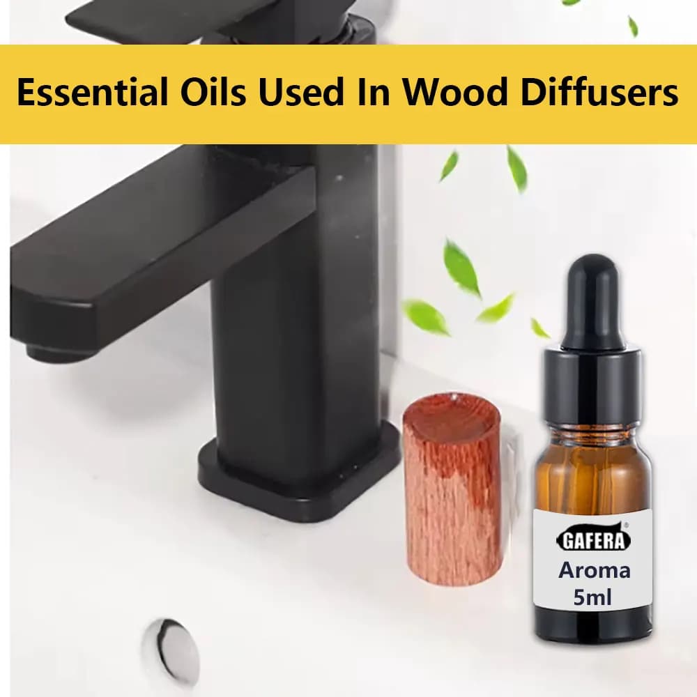 GAFERA 5ml-Olio essenziale-Olio essenziale versione alta, oli essenziali utilizzati in diffusori di legno-Deodoranti per auto, ambienti e uffici