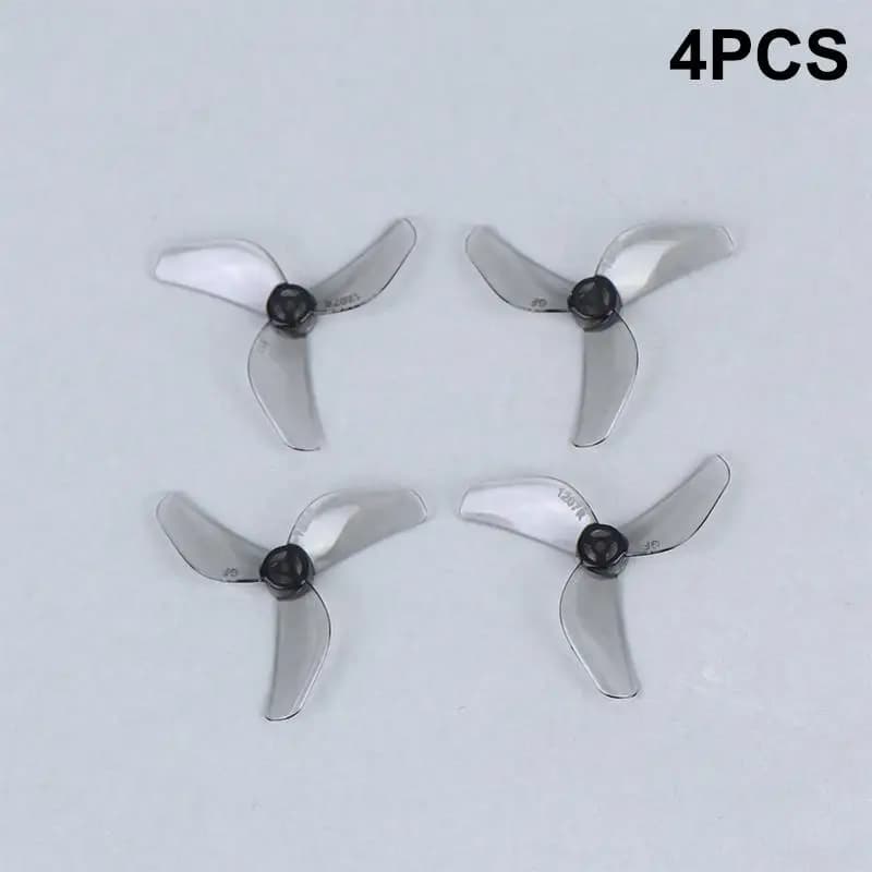 4Pcs(2CW+2CCW) Tiny Prop 1207 31mm 3-Blade Propeller For RC FPV Racing Drone Compatible With Air65 II Hole Diameter 1mm