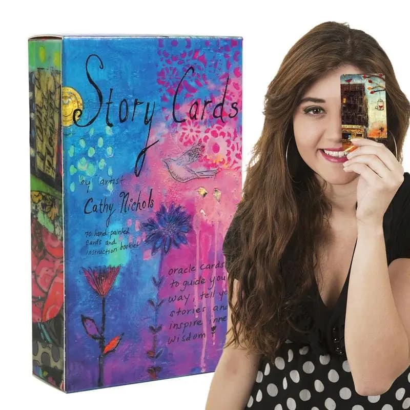 70 pz Carte di Storia Per Il Destino Divinazione Carte Tarocchi Inglese Carte Oracle Fortune Telling Gioco Da Tavolo Gioco di Carte di Intrattenimento Del Partito