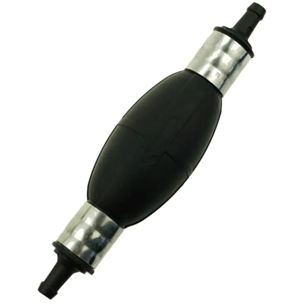 Lampadina primer manuale per linea carburante sottovuoto per trasferimento carburante in gomma da 5/16 pollici 8 mm per barca marina per auto universale