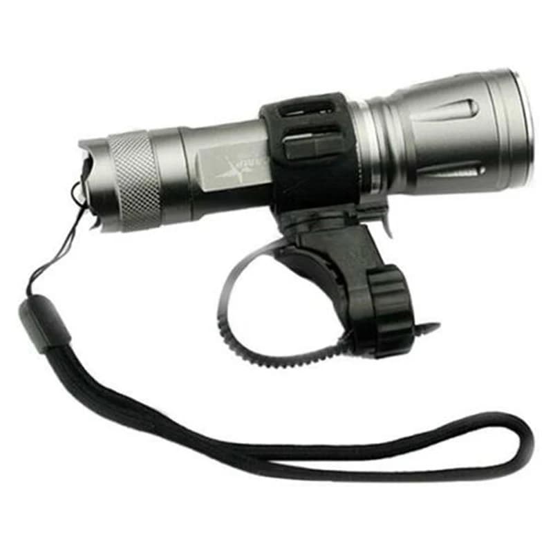 360 ° Bicycle Light Clip, Bike Torch Support for LED Flashlight from Handlebar Mountain Bike Torch