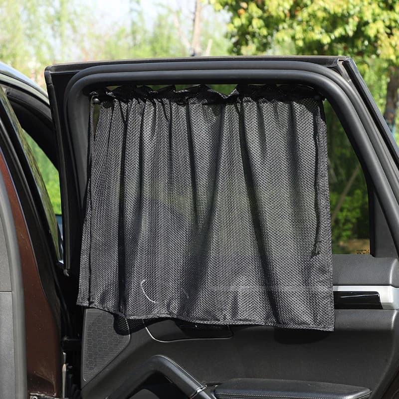 Summer Car Sunshade Curtains Blocks UV Rays Keeps Interior Cool And Protects from Fading - Durable and Easy To Install