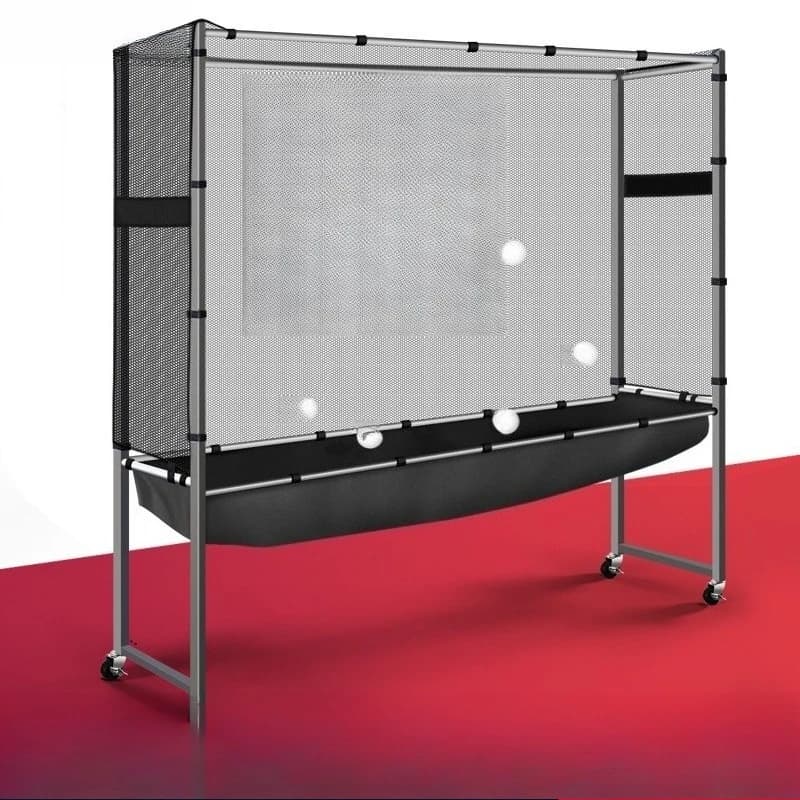 Rete da ping pong, rete standard per allenamento mobile, rete di bloccaggio per palline riciclate per allenamento