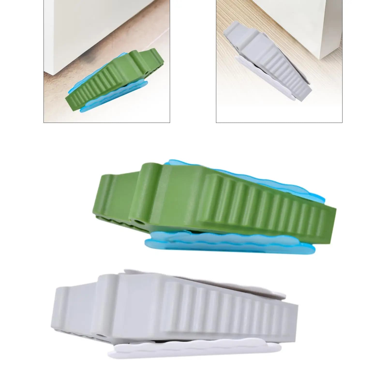 Fermaporta Protezione da pavimento Supporto per porta Portatile silenzioso con fermaporta di base Fermaporta per Home Office Hotel Cucina Bagno