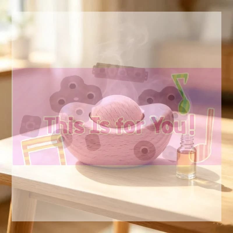 【MA】Natural Beech Wood Essential Oil Diffuser Long Lasting Scent Dispersion Minimalist Design For Home Office Yoga Space