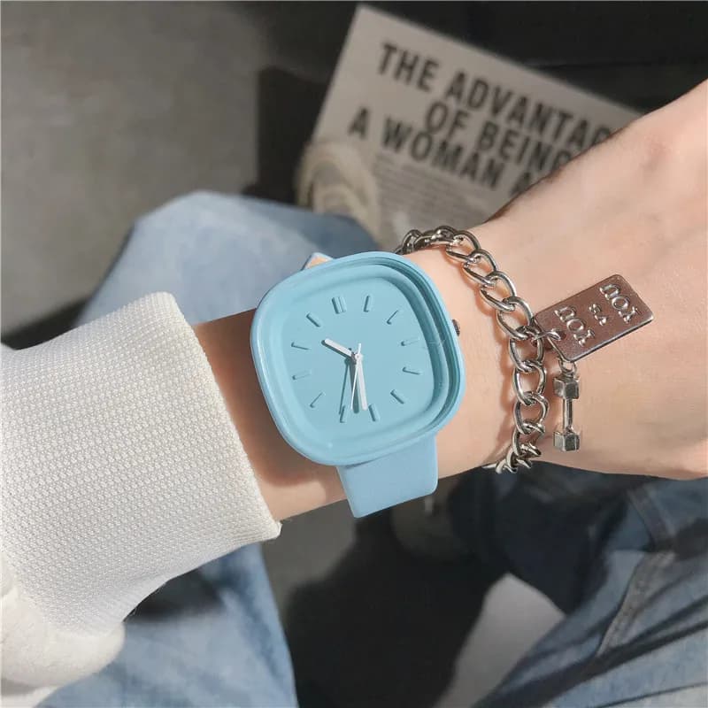 UTHAI BK124 Fashionable women's watch, simple silicone quartz watches are the best choice to give women's watches