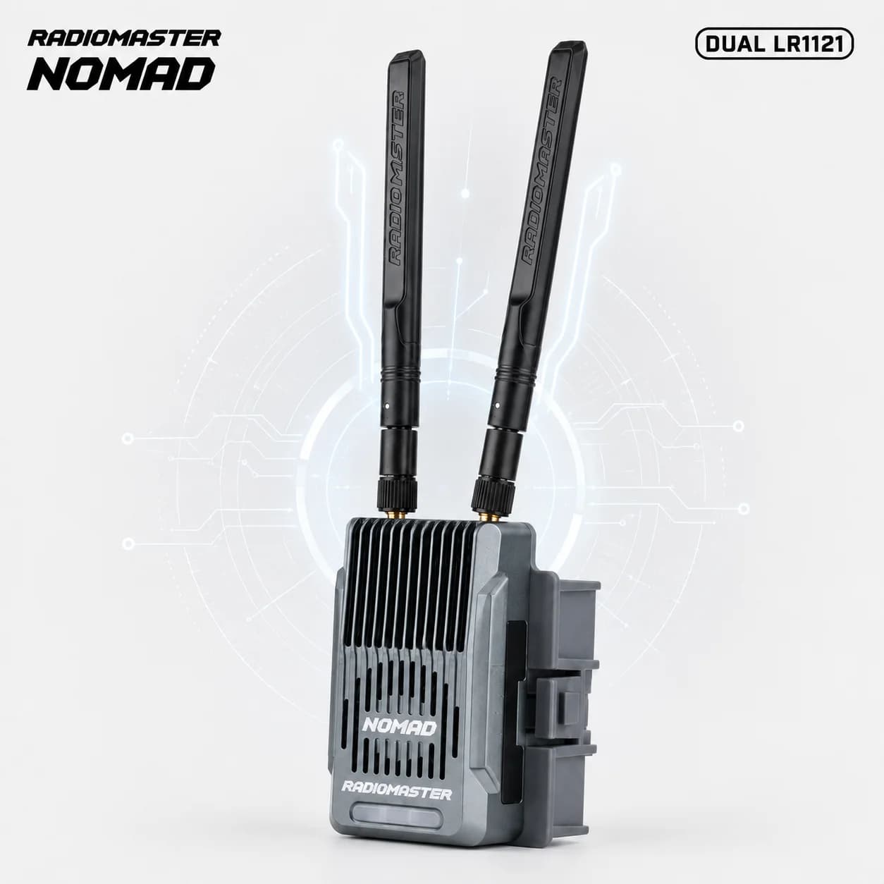 RadioMaster Nomad Dual Band ELRS RF Module Twin 1W 2.4GHz 915MHz Gemini Xrossband for DBR4 XR4 FPV Drone RC Airplane JR Nano Bay