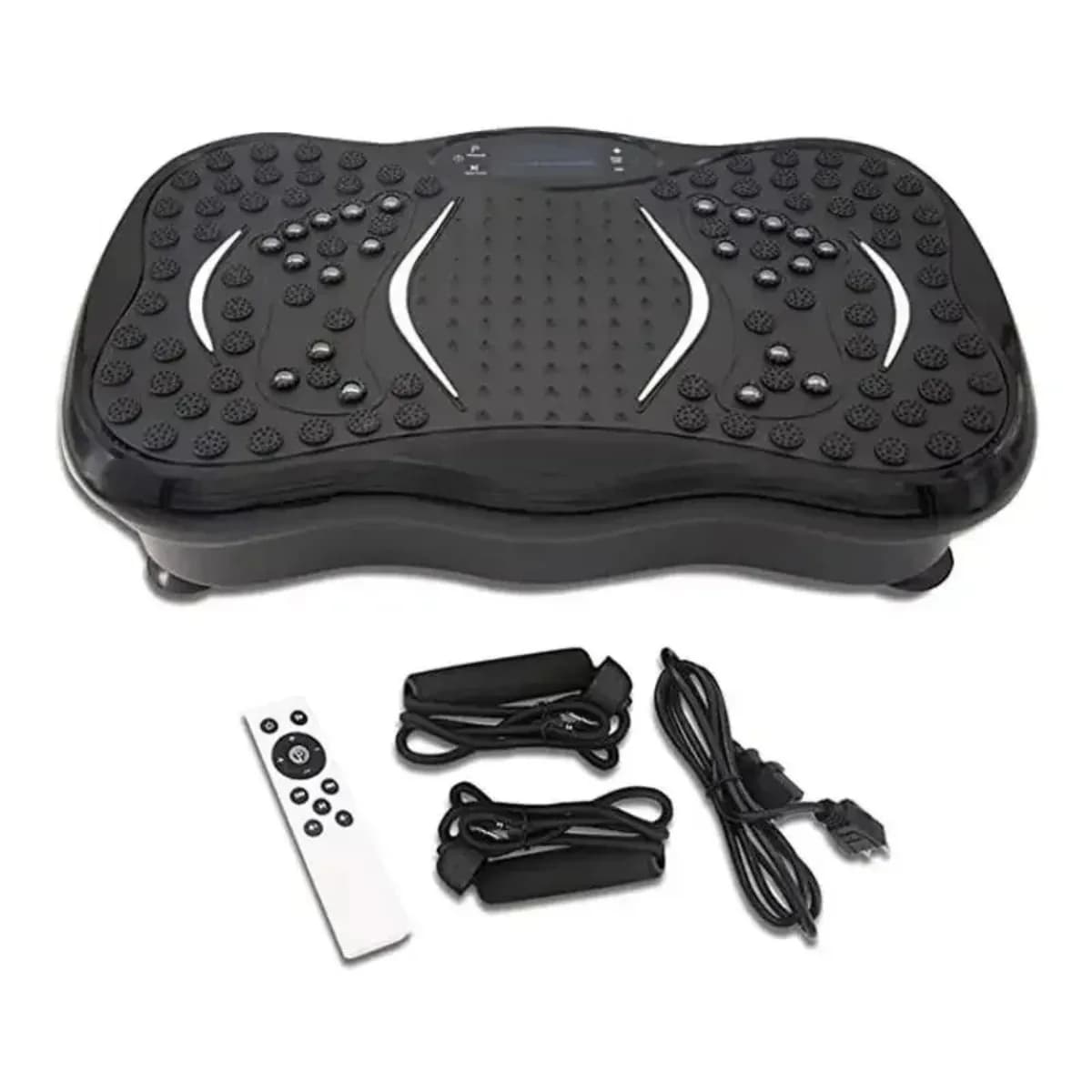 Vibrant Platform for All Body with Lumbar Rotation Function, Domestic Massage for Muscular Activation, Weight Loss and Toning