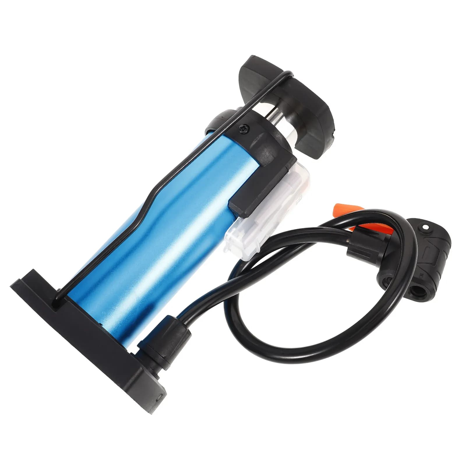 Pompa per Biciclette Portatile per Bici da Strada, Mountain Bike, Scooter Elettrici, Moto, Valvola Universale, Facile da Usare, Gonfia Palloni