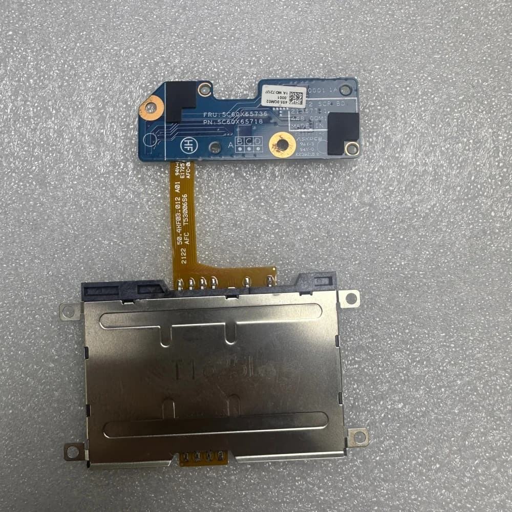 Nuovo per Lenovo ThinkPad X13 Yoga Gen 3 Laptop Scheda lettore smart card + cavo FRU 5C60X65736