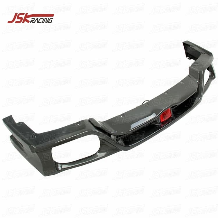 Diffusore Posteriore in Fibra di Carbonio Stile VARI WIDE con Luce Fendinebbia per NISSAN GTR R35 2008-2016