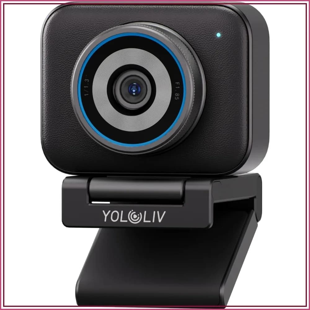 4K Webcam with DSLR-Like Control, 4X Zoom, HDR, PDAF Autofocus, USB-C for PC & Mac