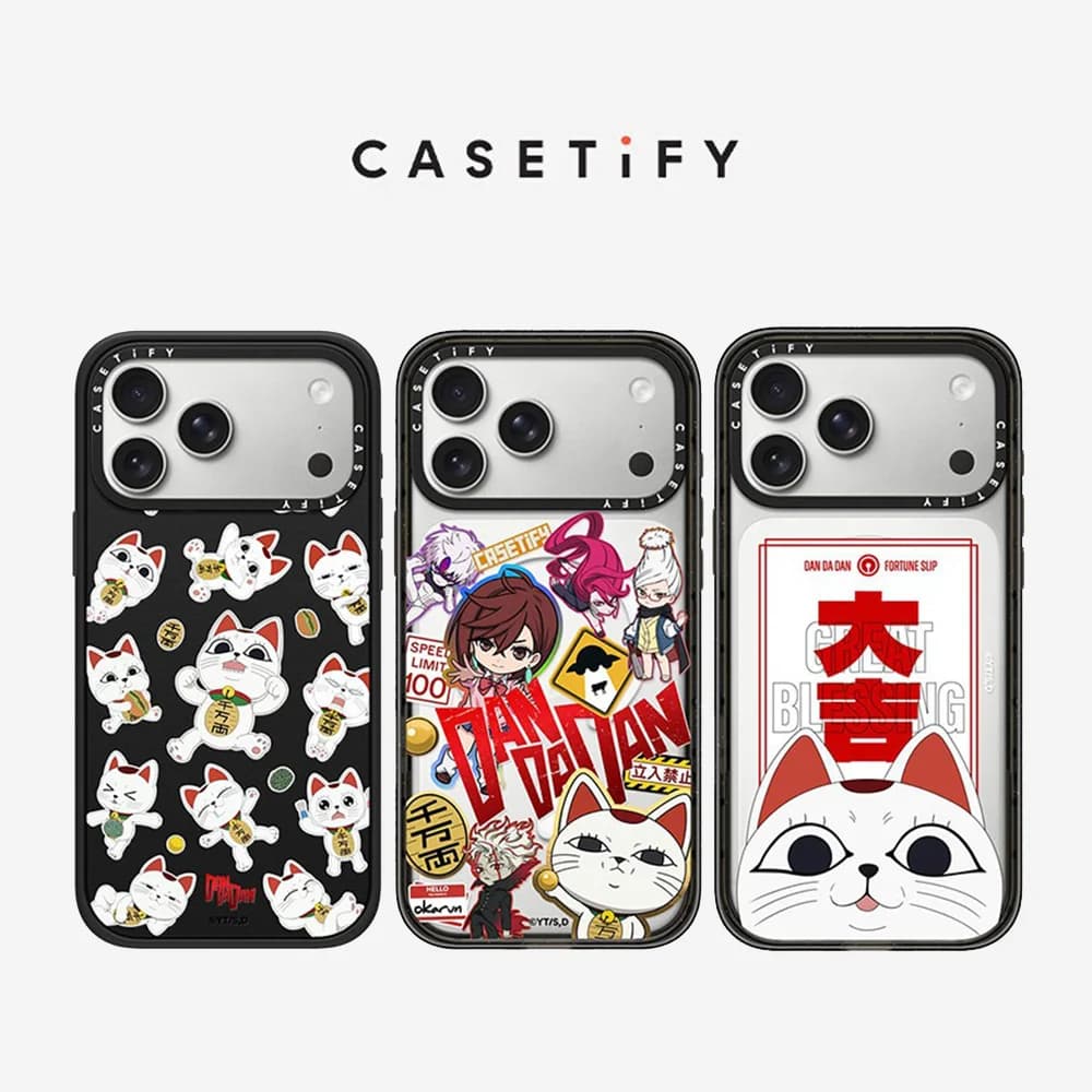 CASETiFY Serie DANDADAN Custodia Magnetica Antiurto per iPhone 13 14 15 16 17 Pro Max Air Plus Cover Protettiva