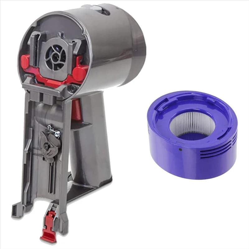 ABFU-Sostituzione dell'alloggiamento del corpo principale per accessori per aspirapolvere Dyson V8 SV10 con parti di servizio del corpo principale post-filtro