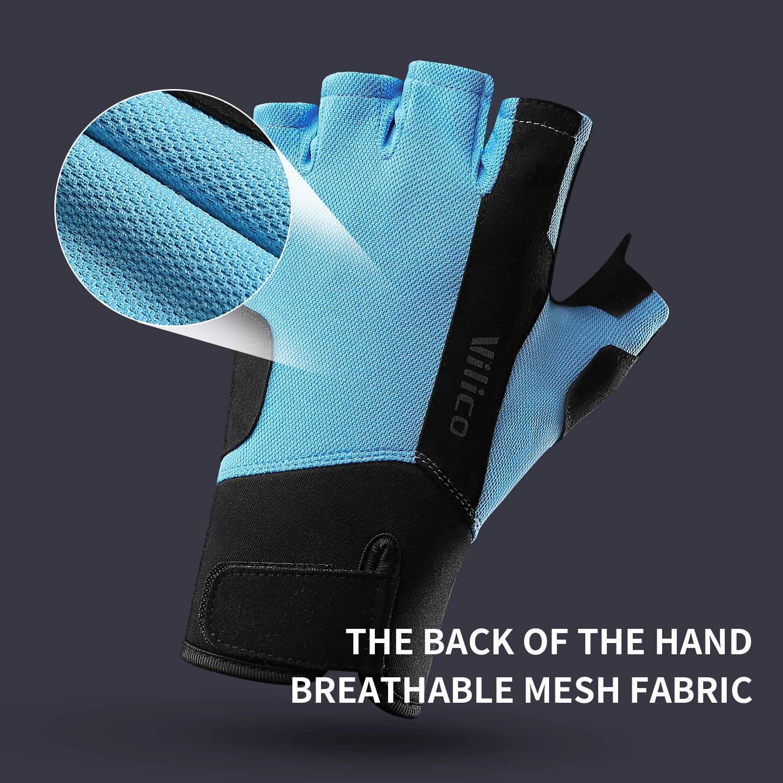Men's Training Gloves Women's Gym Lifting Fitness Climbing Exercises Training Wrist Belt Amortizing Foam padding Palmo Crossfit