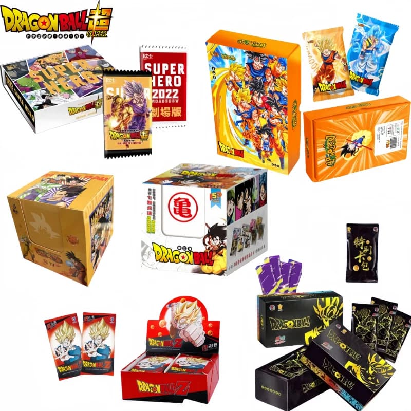 Disponibile Nuova carta Dragon Ball Son Goku Carte limitate Carte flash rare Carte da collezione di personaggi anime Regali di giocattoli per bambini