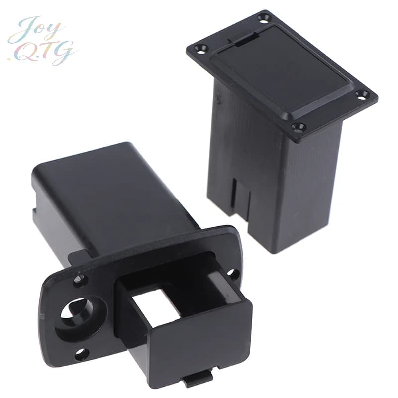 Nuovo Pickup Attivo per Basso con Vano Batteria 9V, Porta Batteria 9V per Pickup/Custodia/Cover