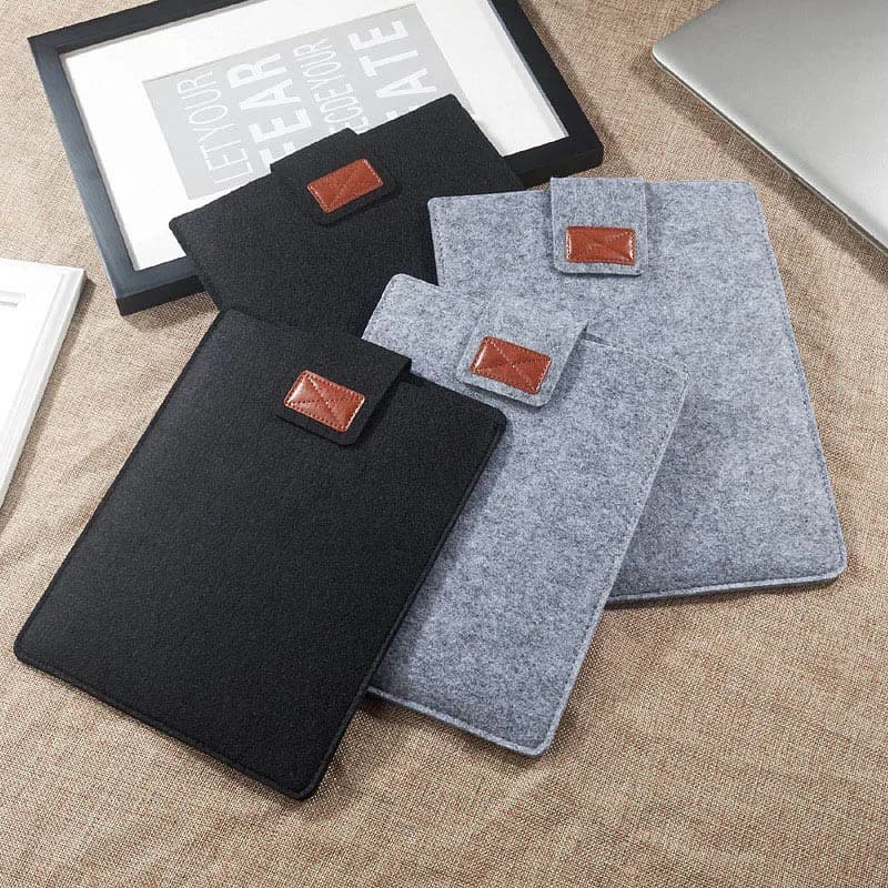 11 13 15 pollici Custodia in feltro sottile per notebook Custodia per tablet Custodia per MacBook Air Pro 13.3 Borsa per tablet in tinta unita