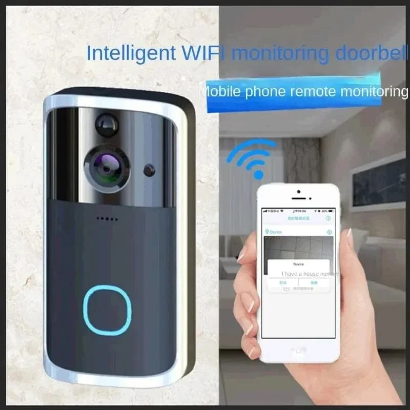 720P Tuya campanello telecamera WiFi Smart Home Video campanello senza fili Audio a 2 vie PIR Motion Detection campanello domestico di sicurezza