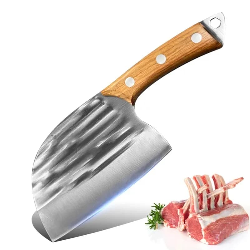 Butcher's knife for hand forging Chef Meat cutting Fruit BBQ Mannaia Cooking knife Mannaia for meat slicer Cooking knife for vegetables