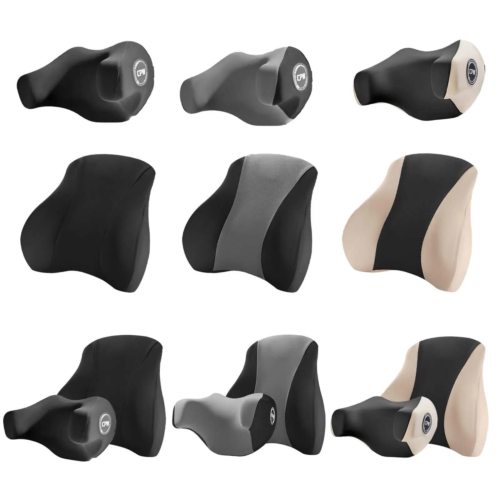 Memory Foam Car Neck Pillow Car Cervical Pillow Neck Rest Pillow Cervical Support for Byd Atto 3 Yuan Plus Seat Accessories