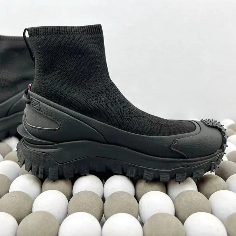 Stivali Traspiranti in Maglia Sottile Chelsea Casual Sportivi da Uomo, Stivali a Calzino Elastici Slip-On alla Moda in Stile Britannico