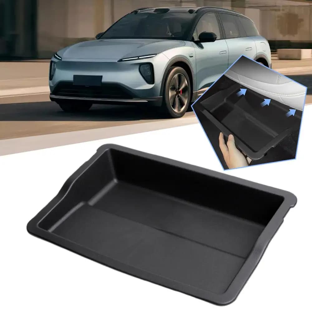 Auto Sotto Il Sedile Anteriore scatola di Immagazzinaggio Per Xiaopeng G6 antiscivolo Impermeabile Resistente Ai Graffi Car Interior Organizer Accessori I8Y6