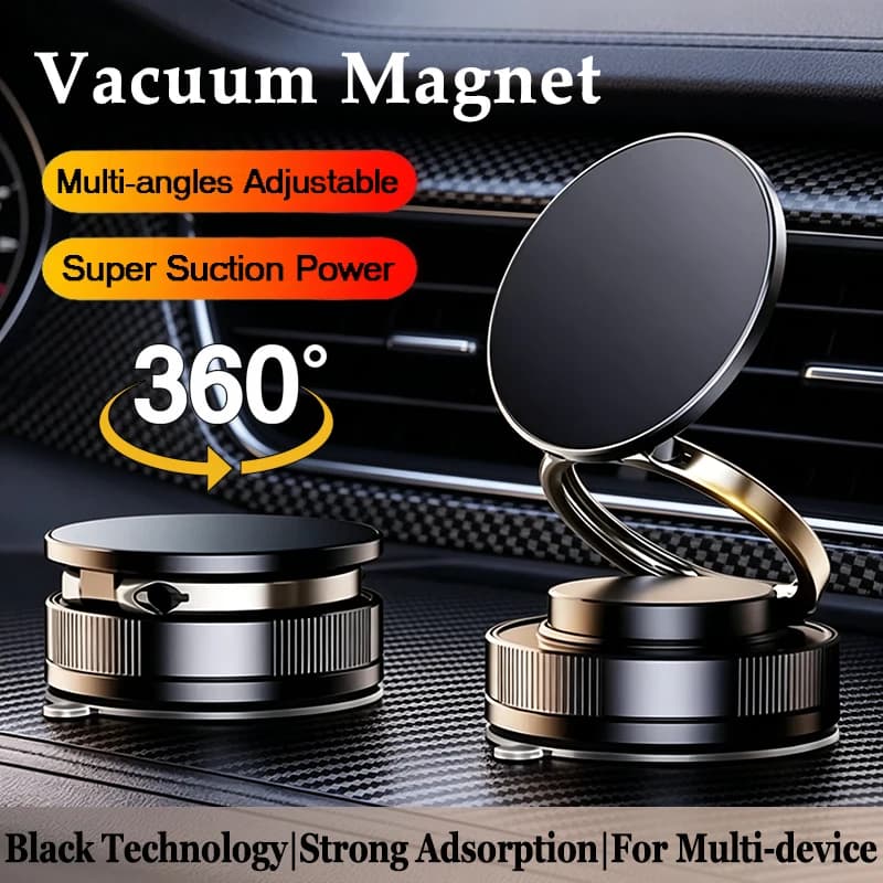 Supporto Magnetico per Auto con Regolazione Multi-Angolo, Design con Forte Aspirazione Magnetica, Supporto Pieghevole Mini per Navigazione, Nuovo
