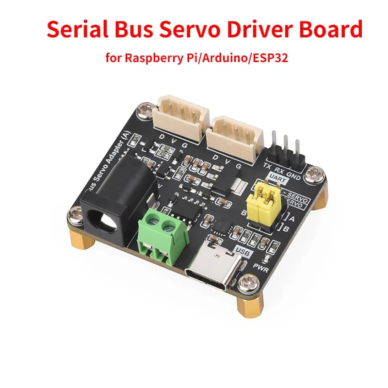 Serial bus service card compatible with ST/SC bus service for Raspberry Pi/Arduino/ ESPRIT