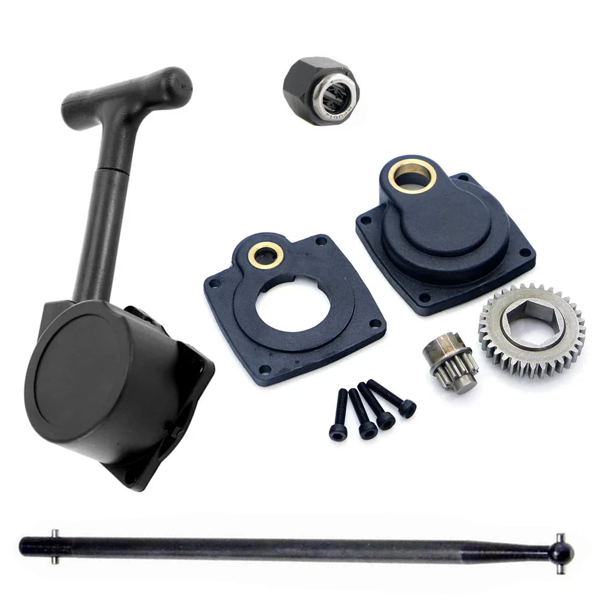 HSP Piastra per trapano di avviamento di energia elettrica Piastra posteriore 11011 11012 11003 R025 12mm Cuscinetto unidirezionale SH16 18 21 28 Motore RC Nitro Car