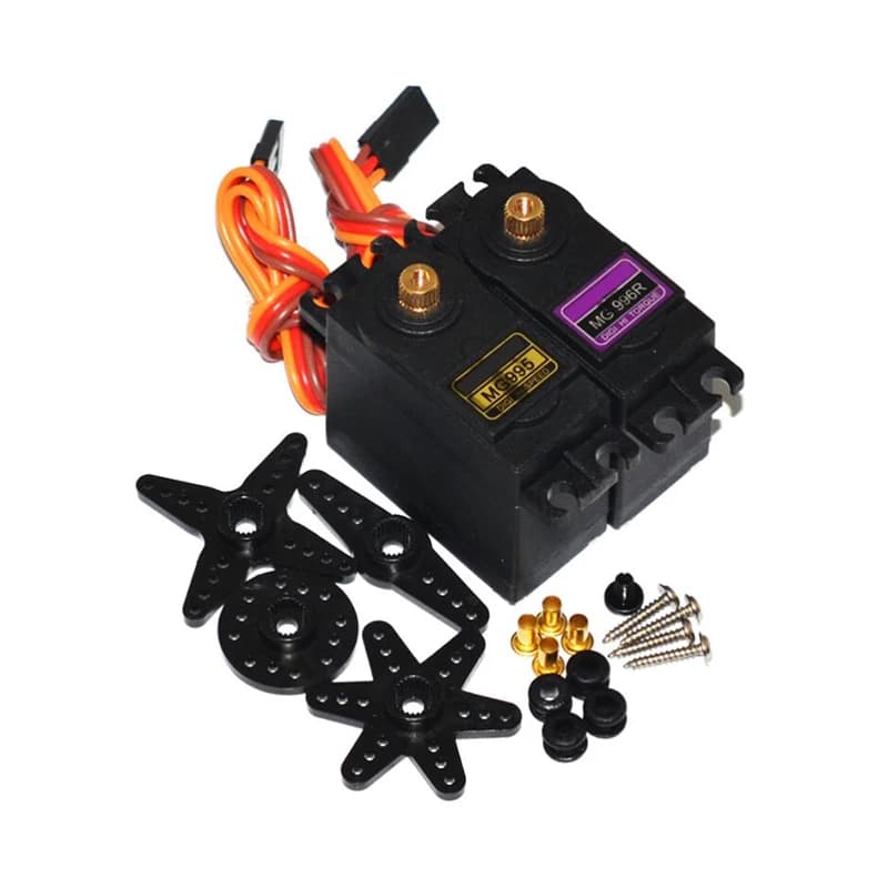 13KG 15KG Servi Digitale MG995 MG996 MG996R Servo Metal Gear for Futaba JR Auto RC Model Helicopter Boat For Arduino One Do You