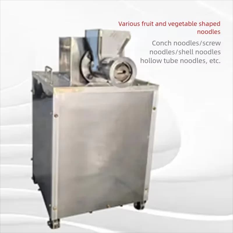 Macchina Automatica per Pasta in Acciaio Inox per Uso Ristorante, Motore 220V, Produttrice di Pasta, Noodles e Maccheroni