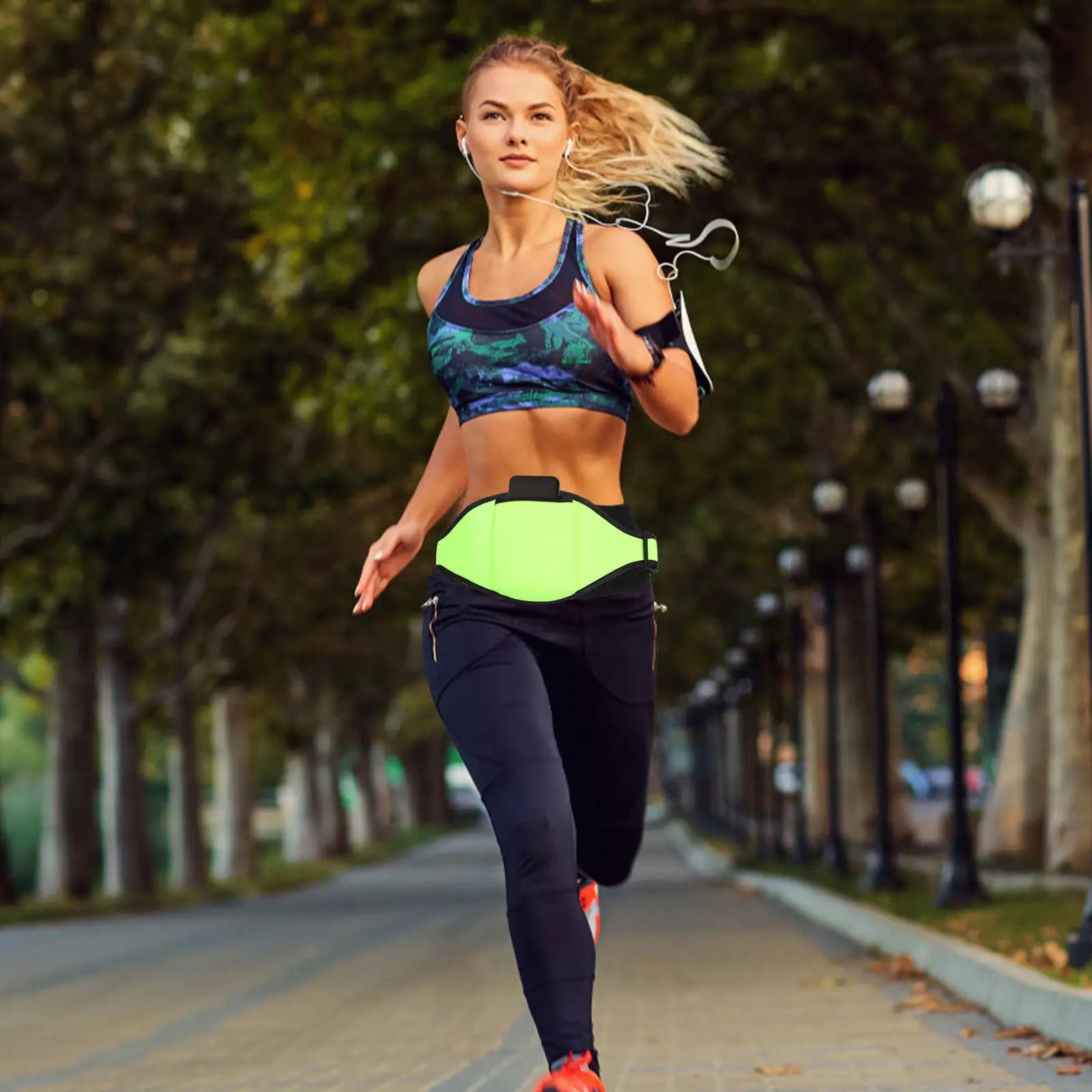Robust Polyester Microphone Bag for Fitness, Pilates, Running, Referees and Portable Machines