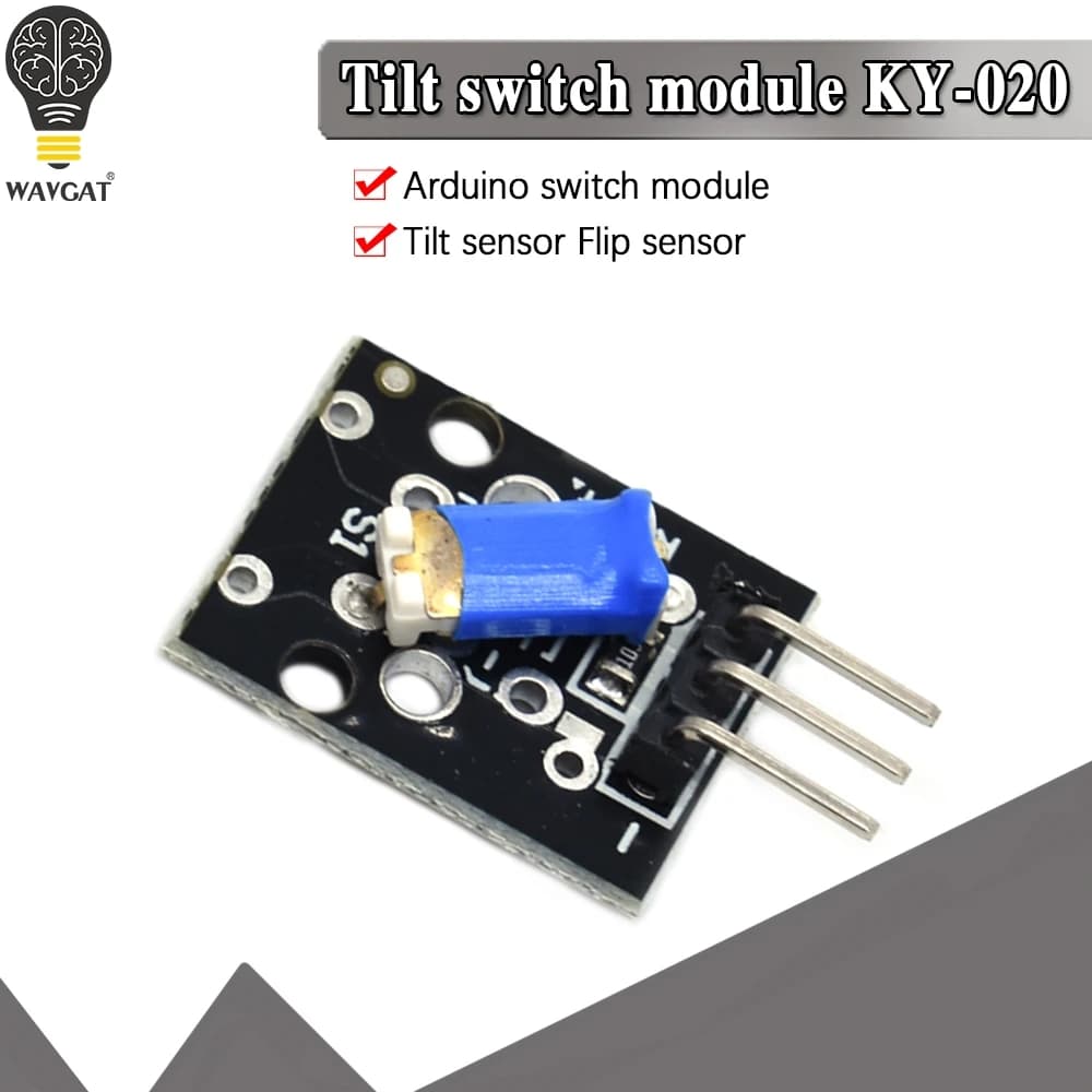 Sensor module standard inclination switch 1 pc 3 pin KY-020 3.3-5 V for Arduino