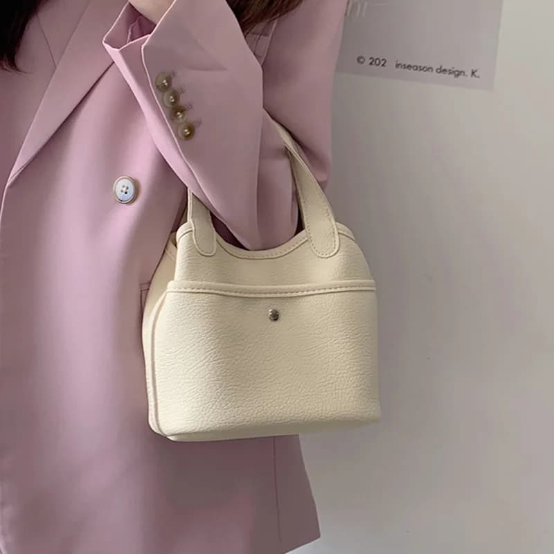 Elegante Borsa da Donna di Lusso, Nuova Collezione, Design Semplice, in Morbida Pelle, Borsa a Tracolla Femminile, Conveniente, Vendita all'Ingrosso