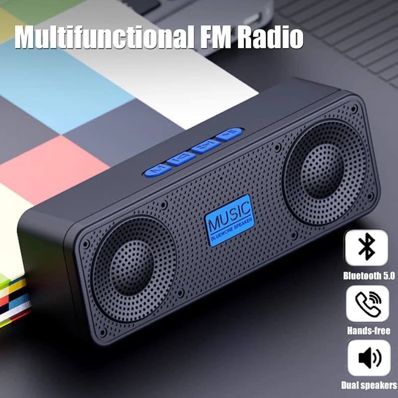 S18 Wireless Creative Bluetooth Smart Speaker Mobile Phone Audio Computer Subwoofer Outdoor Cheap Radio