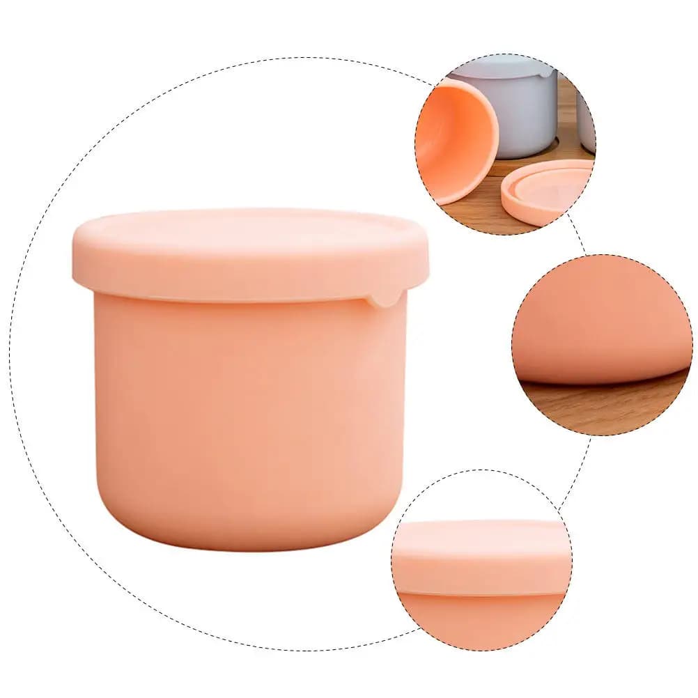 Contenitore in Silicone per Alimenti con Chiusura Ermetica per Organizzare il Frigorifero e Conservare Frutta e Verdura