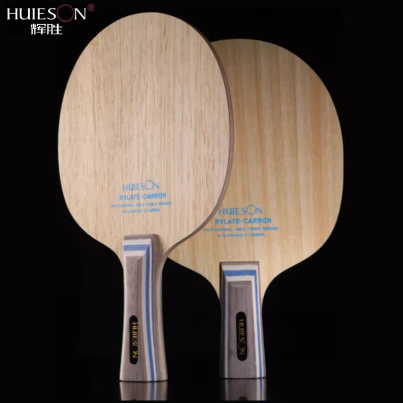 Huieson 5 plywood 2 layers AL carbon fiber ping pong blade ALC light ping pong rack accessories DIY