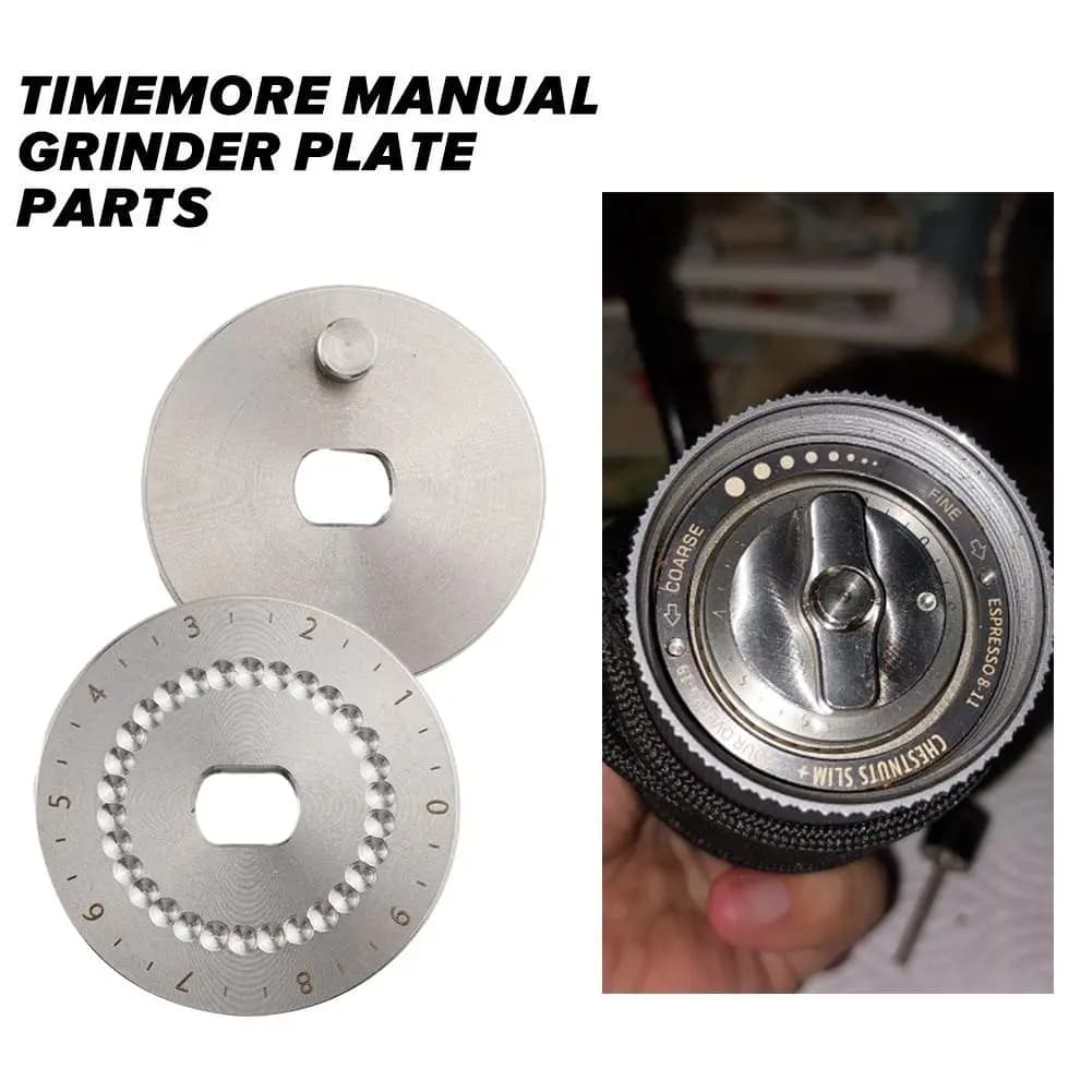 Accessories for adjustment parts for bean grinder with manual shaving for Timemore Chestnut C/C2/C3/C3S/Slim/nano/G1 Part of manual plate