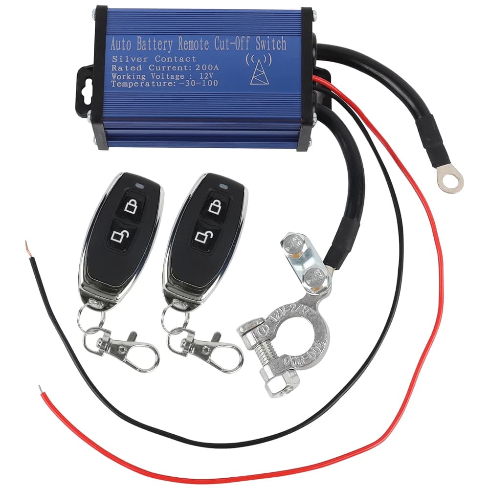 Sezionamento batteria universale per auto Interruttori principali isolatore con disconnessione batteria remota wireless con controllo