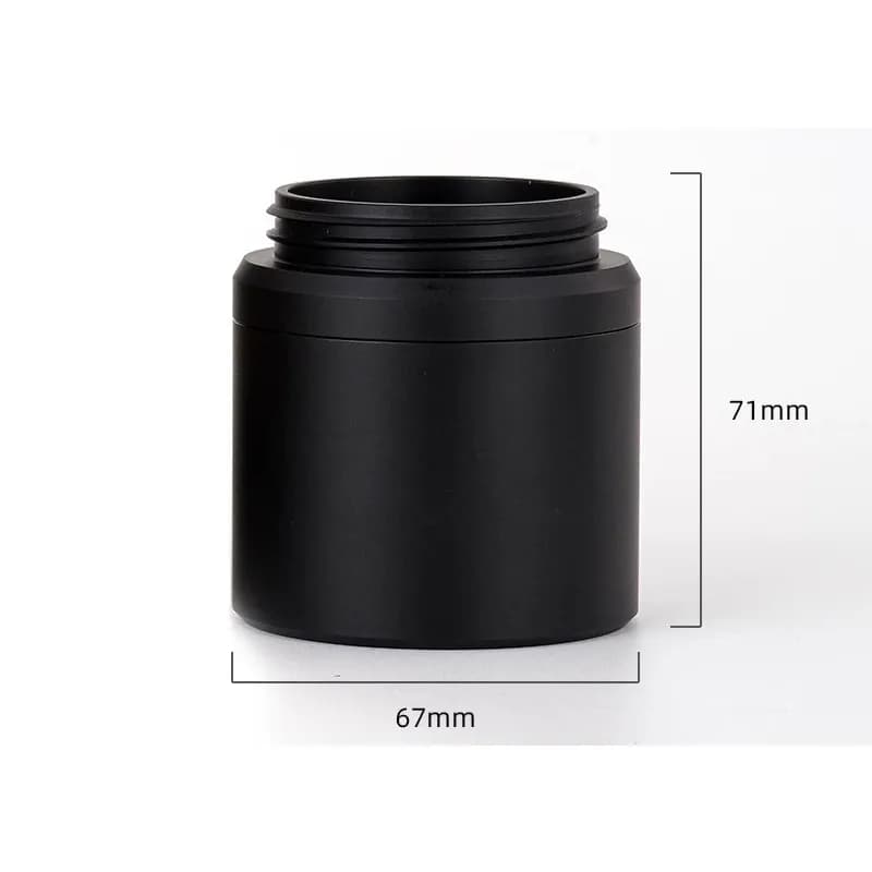 Coffee power modified c40c60 hand crank bean grinder 4 3 strong magnetic attraction aluminum alloy powder cup and can