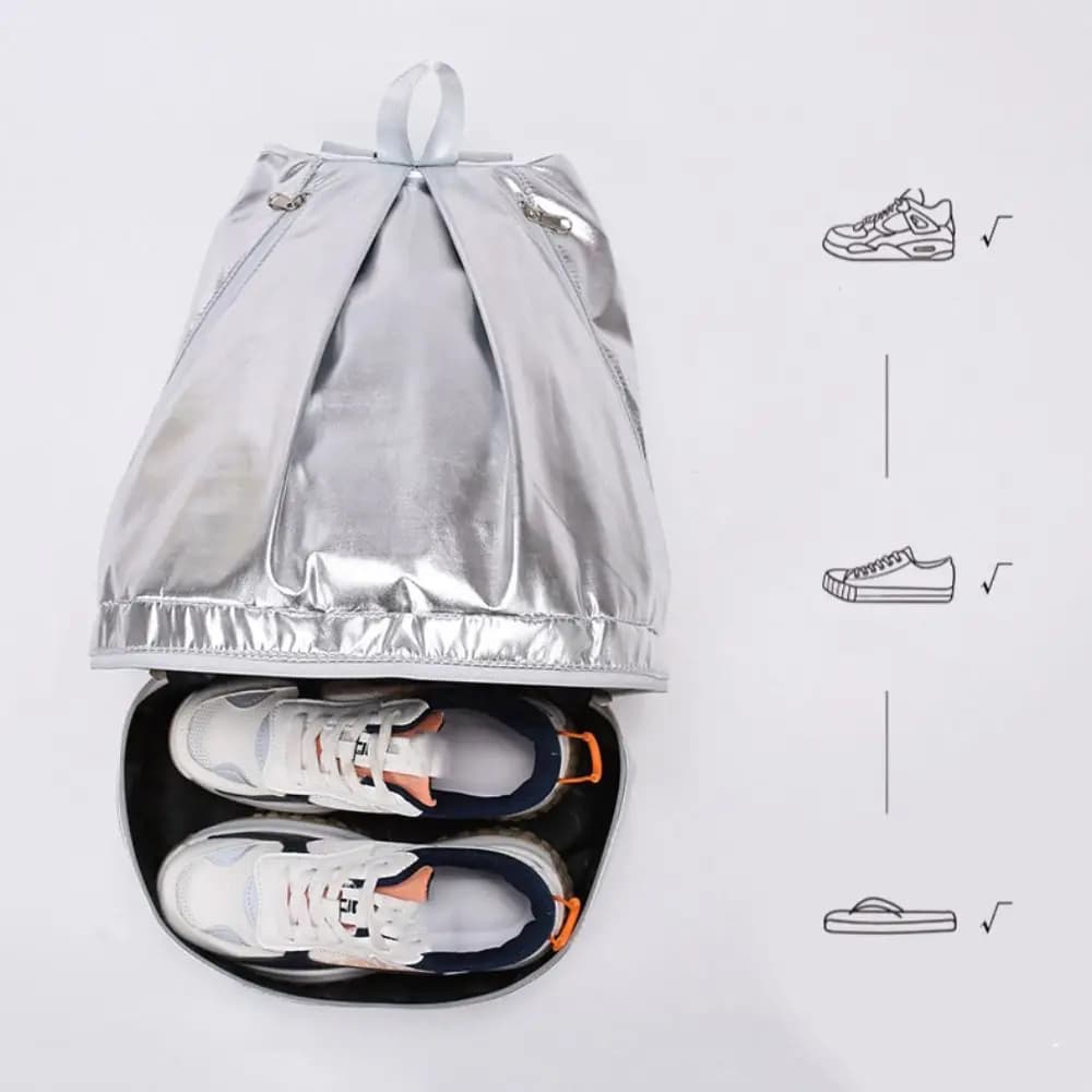 Large Capacity Sports Backpack Wet and Dry Separation with Shoe Compartment Gym Fitness Bag Lightweight Waterproof Swimming Bag