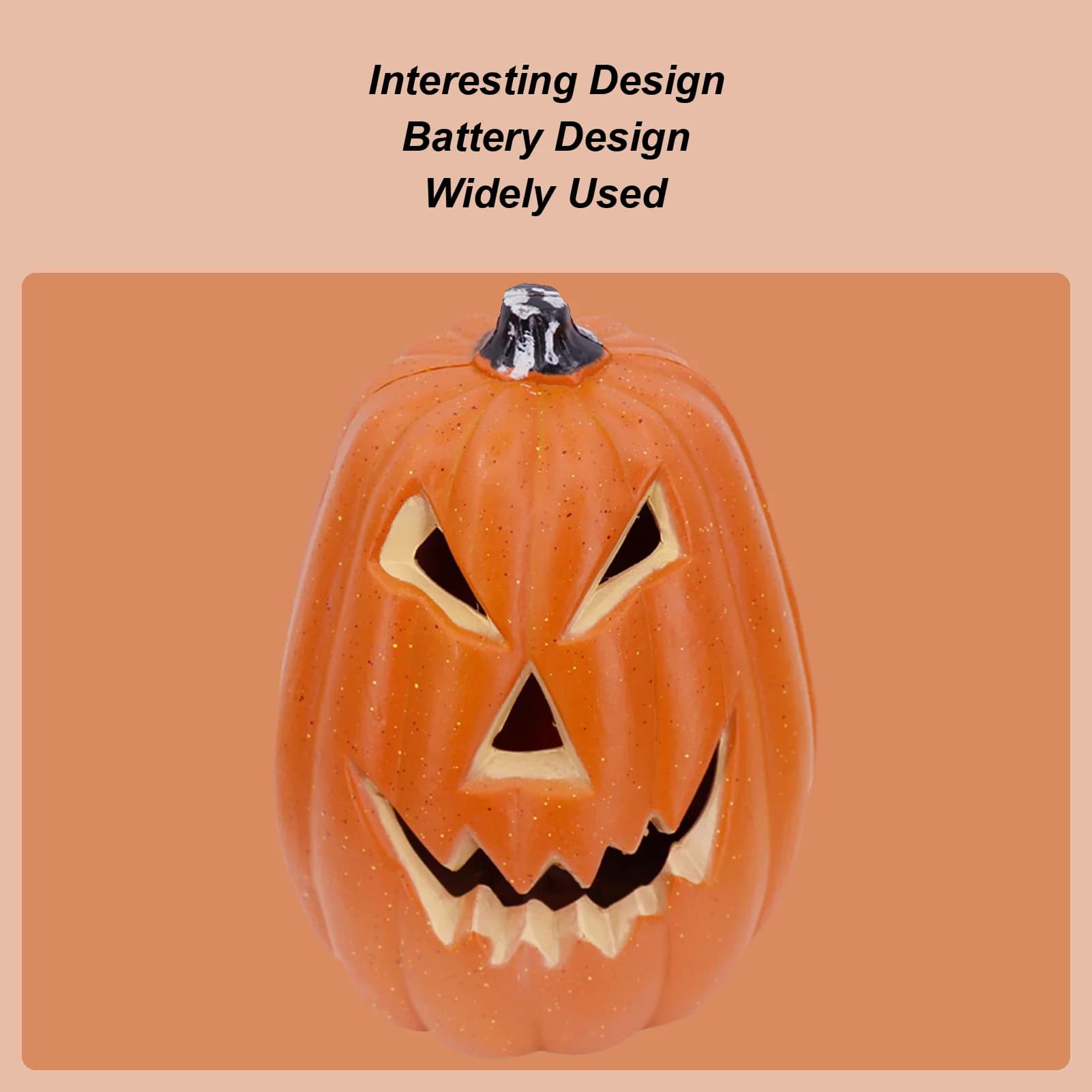 Candela di zucca a lume di candela per le vacanze Candela a LED senza fiamma a forma di zucca alla moda per la decorazione delle feste
