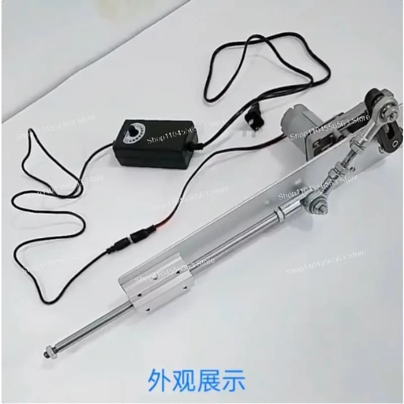 Attuatore lineare a ciclo alternativo Corsa 3-15CM DC 12V 24V Attuatore lineare telescopico regolabile con ventosa 3XLR