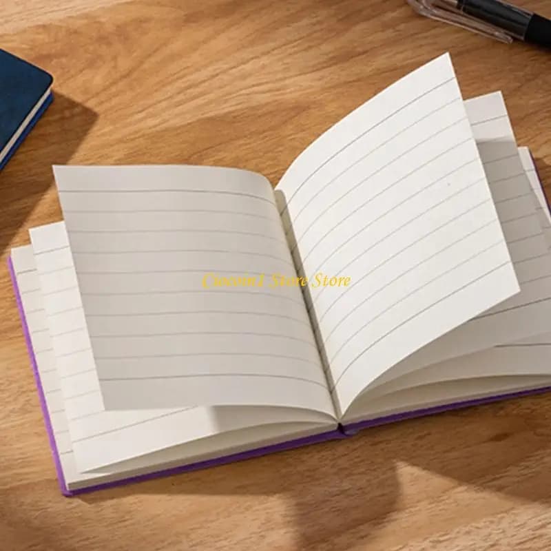 A3PC Miniature Journal Notebook Small Notebook With PU Leather Cover And 120 Pages